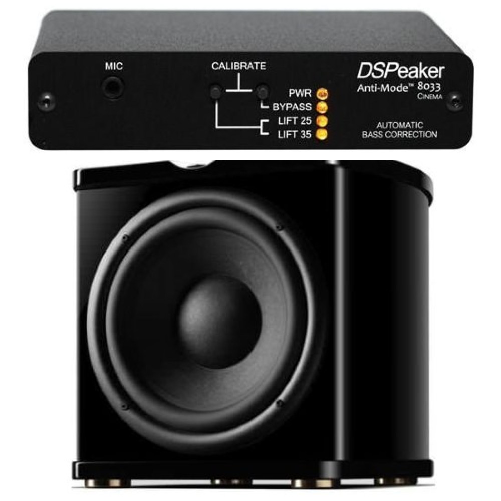 Swans Sub 10D + DSPeaker Anti-Mode 8033 Cinema - Pakkerabatt