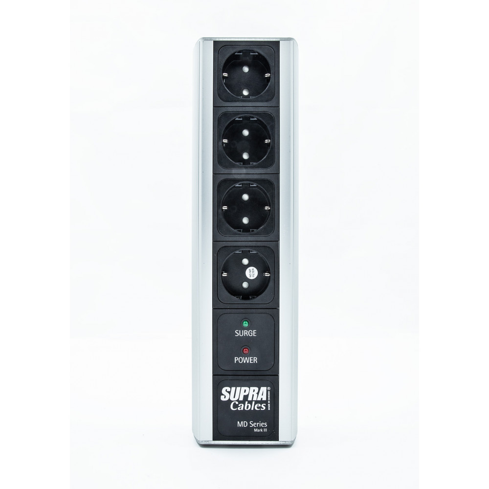 Supra LoRad MD04-EU/SP MKIII Switch - Mains Block & Power Filters