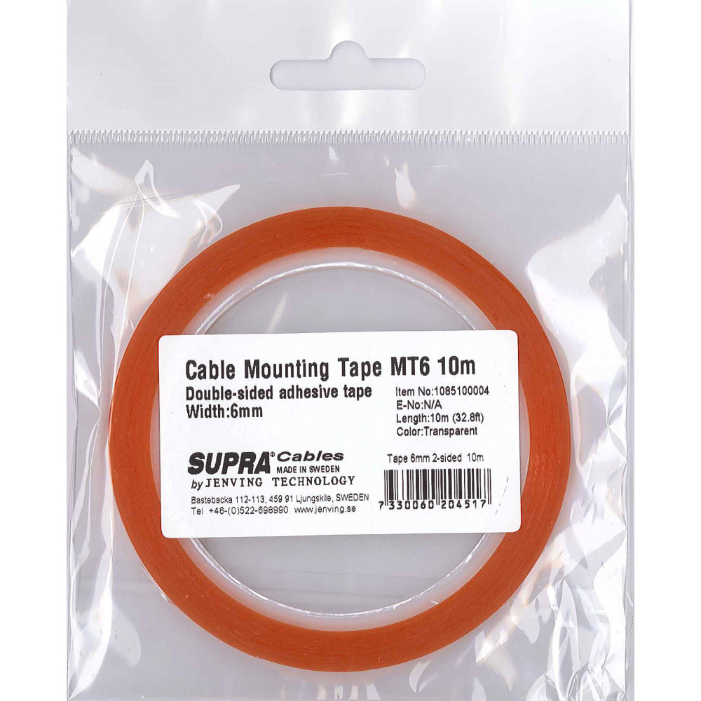 Supra Cable Mounting Tape MT6 - Cable accessories