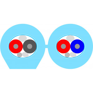 Supra Dual - Signalkabel (pr. meter)