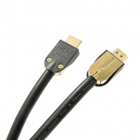 Supra HDMI 2.0 UHD4K FRHF Sort (6-15M) - HDMI kabler