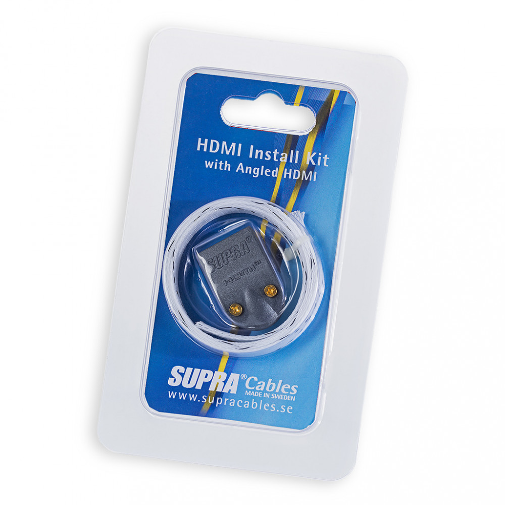 Supra HDMI INSTALLATIONS KIT (Met-B + Nylonstrumpa) - HDMI kaapelit, Kaapelitarvikkeet