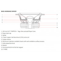 Taga Diamant B-60 V.3 - Regal-Lautsprecher