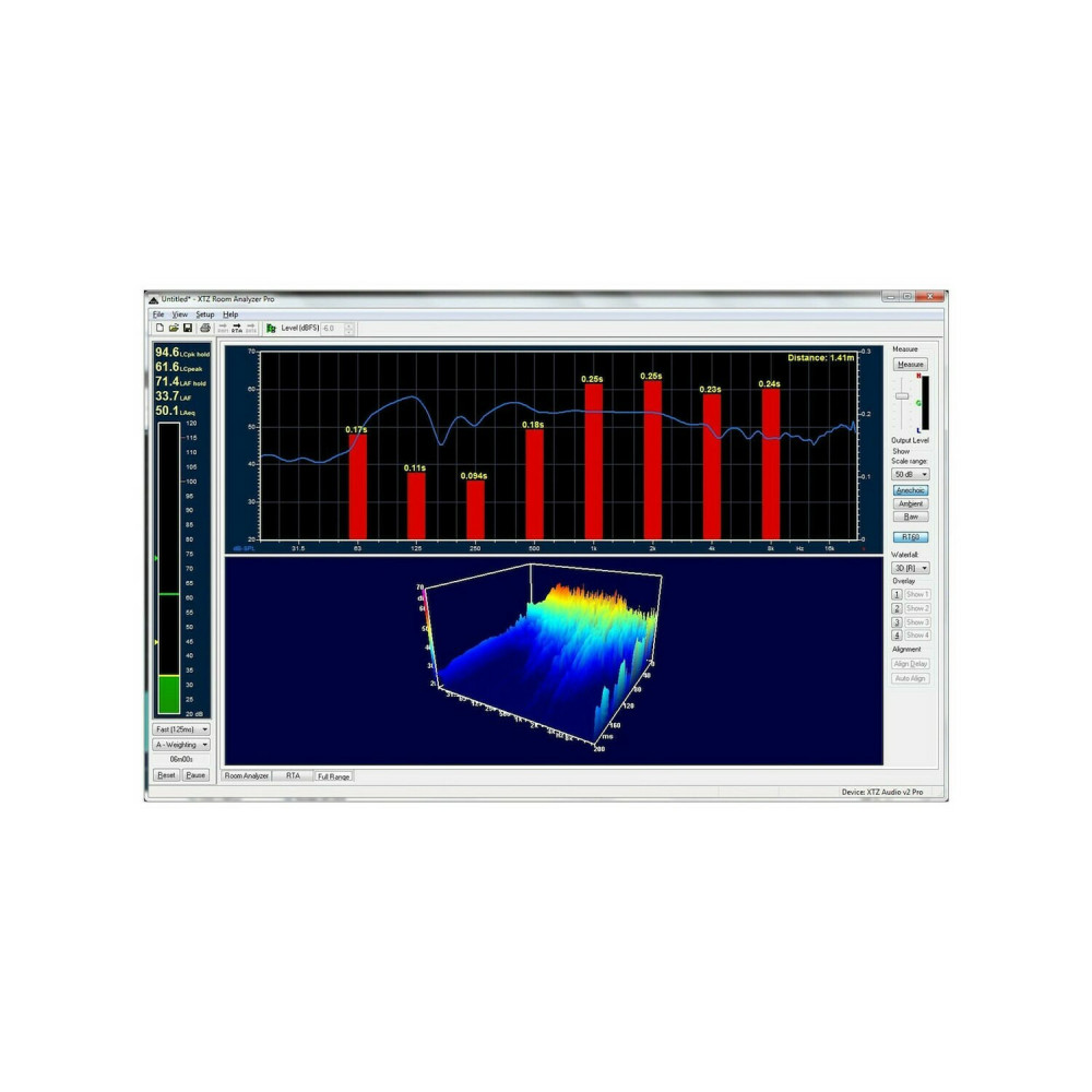 XTZ Room Analyser II Pro - Lyd- og høyttalertilbehør